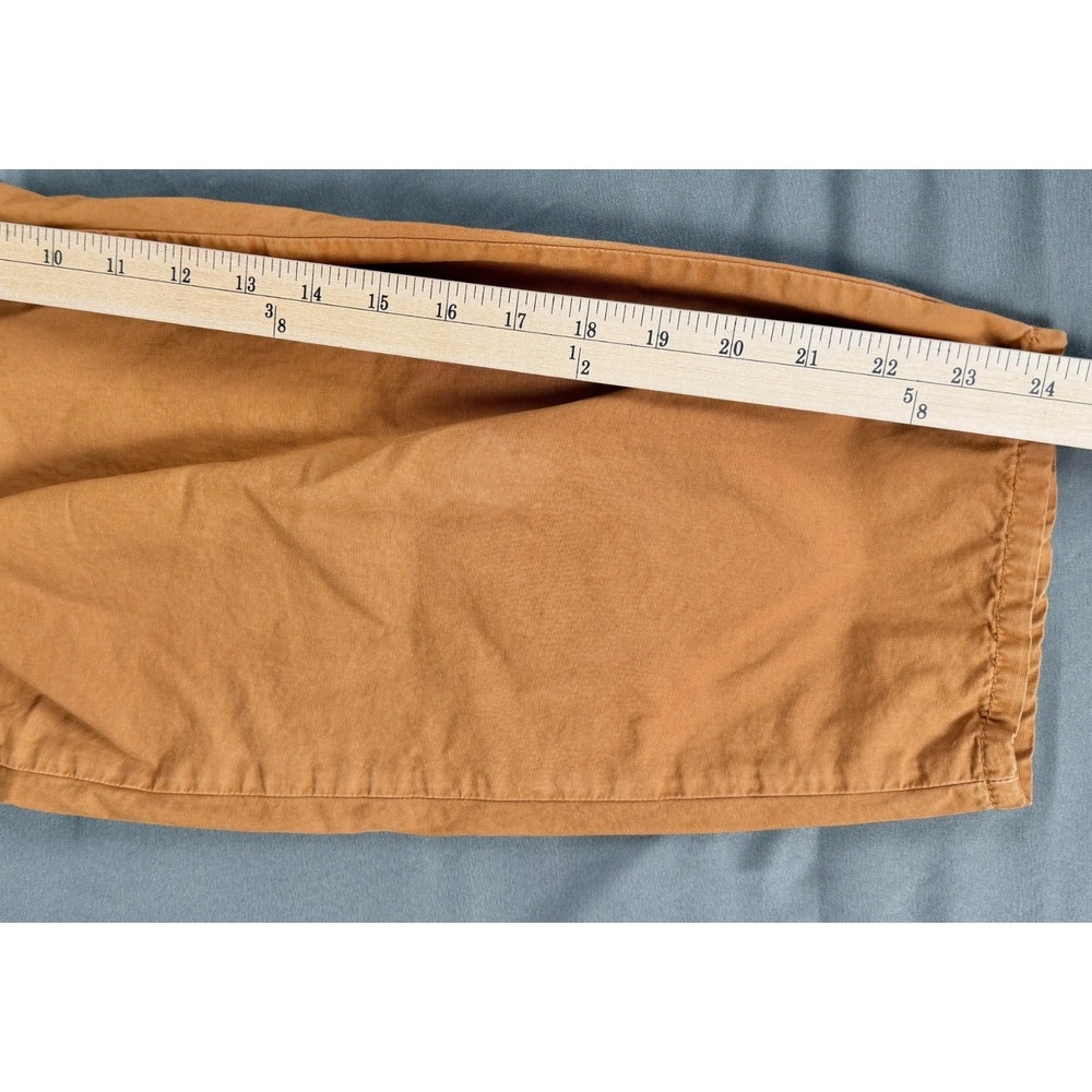 Free People Cargo Pocket Tapered Cargo Pants Women's 0 Khaki Cotton - Picture 7 of 8